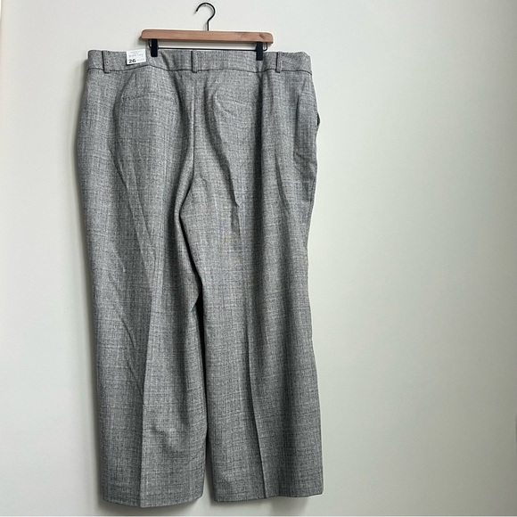 New Lane Bryant Perfect Drape Stretch High Rise Wide Leg Dress Pants Trouser 26 - Picture 9 of 16
